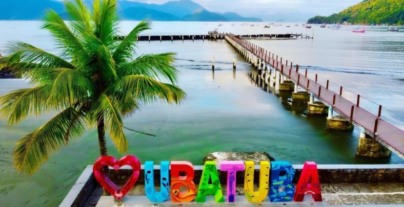 Ferias A Beira-Mar Apartamento Com 2 Quartos Em Ubatuba Ngoại thất bức ảnh